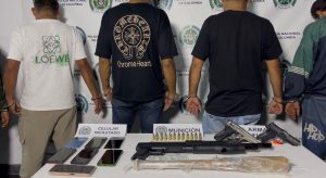 11 personas fueron capturadas en San Cristóbal. Foto/Policía