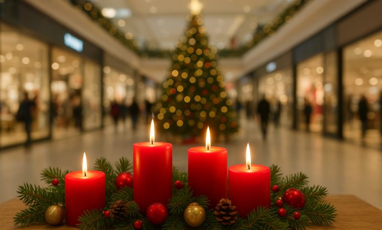 Compras navideñas. Foto/ cortesía