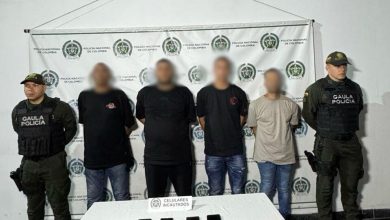 Exigían a los comerciantes entre 20 y 25 mil pesos semanales. Foto/ Policía