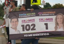 Juliana y Simón cierran campaña con evento para la familia