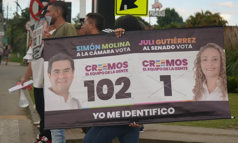 Juliana y Simón cierran campaña con evento para la familia