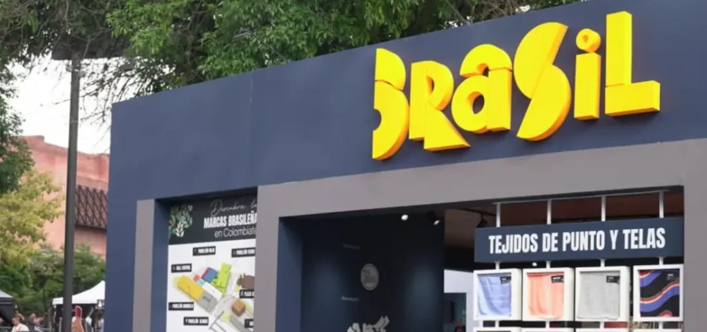 Brasil estudo con 39 empresas en Colombiatex 2026. Foto/ Cortesía