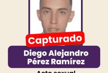 Capturado por el delito de acto sexual violento agravado. Foto/Gobernación