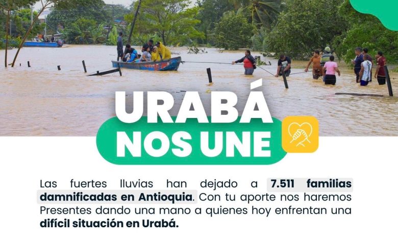 Presentes Corporación lanza campaña para llevar ayudas a damnificados por las lluvias.