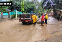 Afectaciones en Copacaba por las lluvias. Foto/Dagran