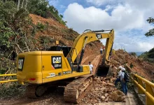 Avanza labores para recuperar la movilidad por la vía Medellín - Bogotá. Foto/Invías