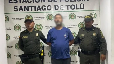 Presunto cabecilla de la banda La Miel, fue capturado. Foto/ Policía