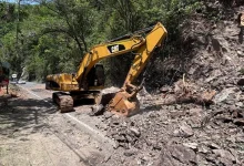 Deslizamiento afecta movilidad en el suroeste. Foto/ Invías