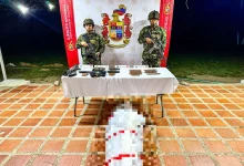 Ofensiva militar en Antioquia. Foto/ Ejército