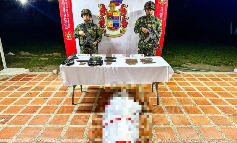 Ofensiva militar en Antioquia. Foto/ Ejército