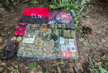 Canina del Ejército permitió ubicar depósito ilegal con material de guerra en zona rural de Anorí