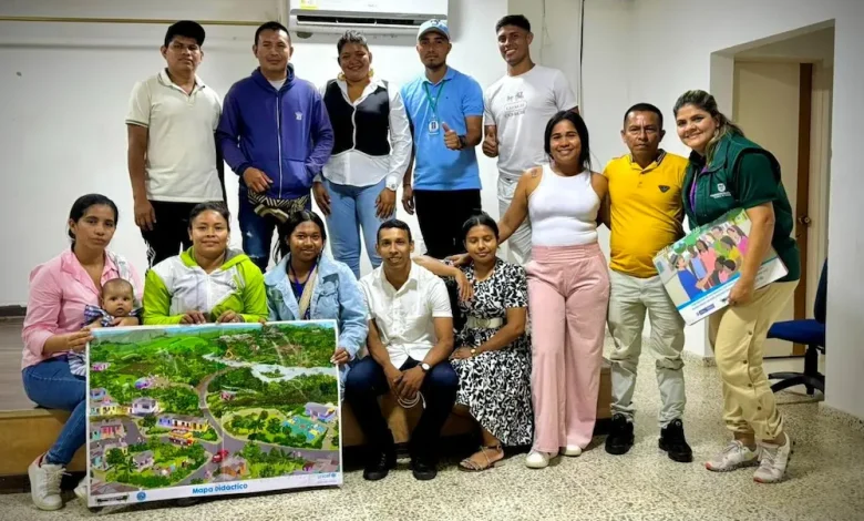 Campaña contra minas antipersonal, llegó al municipio de Yondo. Foto/ Gobernación
