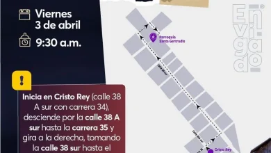 Desde las 9:30 a.m. inician los cierres viales en Envigado