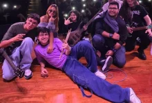“El bajo sí se escucha”, una banda de rock juvenil . Foto/ Alcaldía