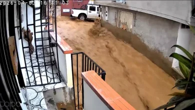 Emergencias por lluvias en Medellín. Foto/ Captura de pantalla