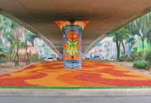 Medellín también se embellece con una solución creativa para mejorar la estética de sus espacios públicos. Foto/ Alcaldía