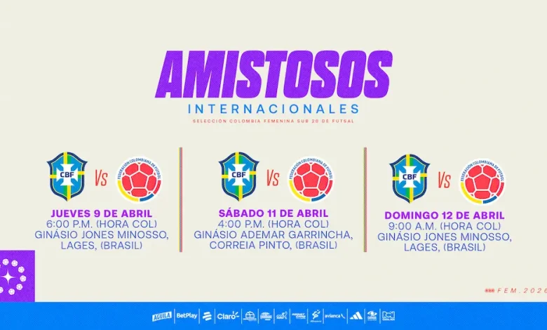 Así quedó el calendario de amistosos de la Selección Colombia Femenina. Foto/FPC