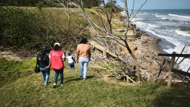 Anuncian inversión para recuperar las playas de Urabá, afectadas por lluvias. Foto/ Gobernación
