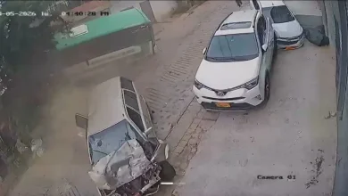 17 personas resultaron lesionadas. Foto/Captura de pantalla