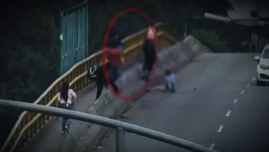 Mediante plan candado fueron capturados. Foto/ Policía