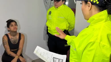 La captura ocurrió en el barrio Laureles de Medellín. Foto/Policía