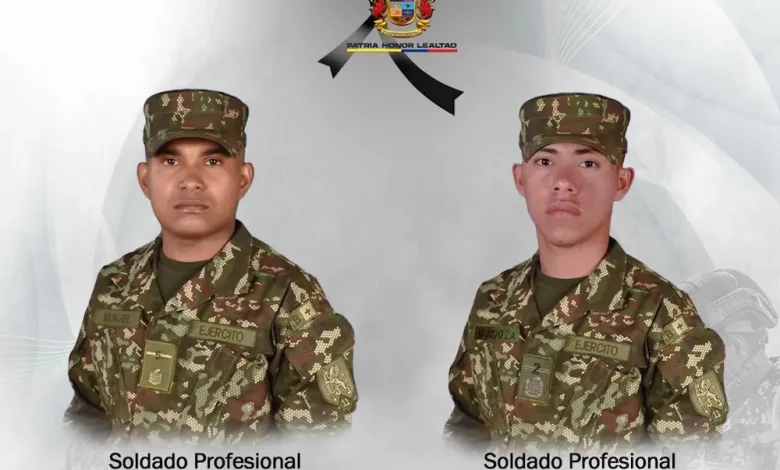 Dos soldados murieron en enfrentamientos con el Clan del Golfo