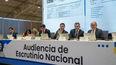 Finalizó el escrutinio. Foto/CNE