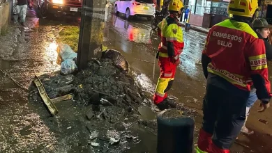 Autoridades están en alerta. Foto/ Bomberos Bello
