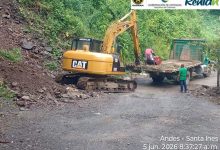 Avanza la atención al municipio de Andes tras emergencia por lluvias. FOTO/Dagran