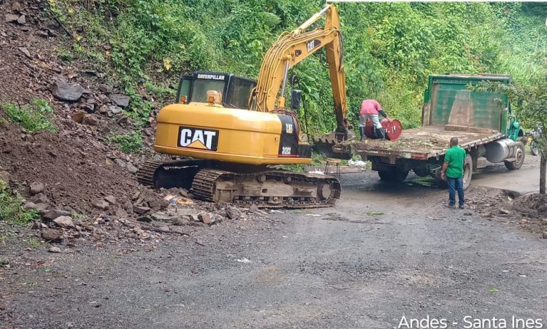 Avanza la atención al municipio de Andes tras emergencia por lluvias. FOTO/Dagran