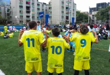 Niños de Antioquia cambiaron reciclaje por uniformaes