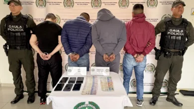 Capturados por facilitar llamadas extorsivas