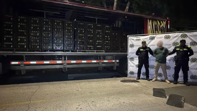 El operativo se cumplió en Bello. Foto/ Policía