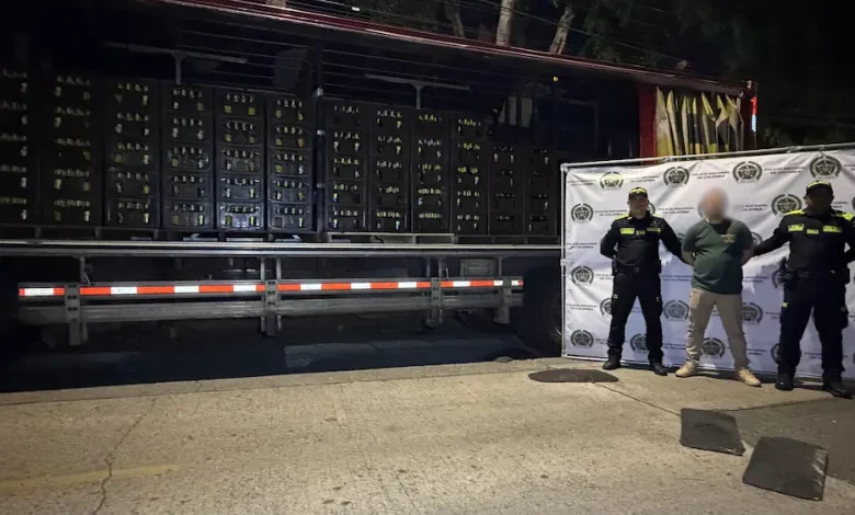 El operativo se cumplió en Bello. Foto/ Policía