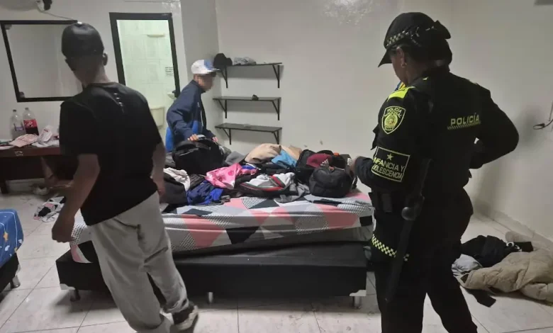 Los menores tenían 14 y 16 años. Foto/Policía