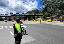 Plan retorno por las vías de Antioquia. Foto/Policía