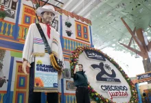 El silletero de seis metros está en Los Molinos