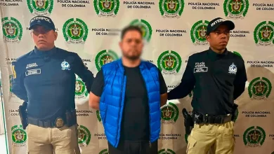 La captura se produjo en Rionegro. Foto/ Policía