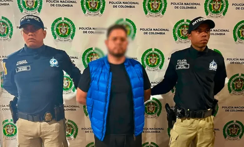 La captura se produjo en Rionegro. Foto/ Policía