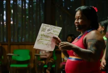 Mujeres indígenas de Antioquia. Foto/Gobernación