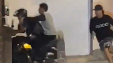 Todo quedó grabado en video