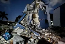 Edificaciones afectadas por el terremoto. Foto/Alcaldía