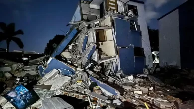 Edificaciones afectadas por el terremoto. Foto/Alcaldía