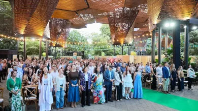 La premiación se cumplió en el Orquideorama. Foto/ Comfenalco