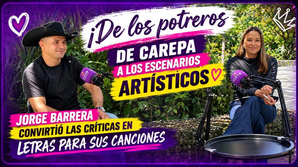 Jorge Barrera, cantante en Imparables