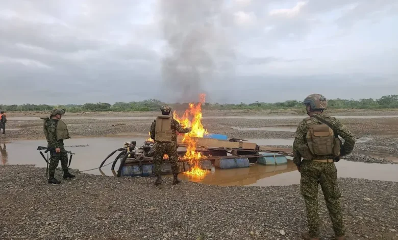 Operación militar en municipio de Cáceres, Antioquia