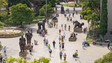 Parque de las esculturas Medellín. Foto/ Secretaría de Turismo