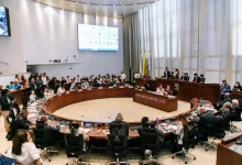 Sesión plenaria en el Concejo de Medellín. Foto/ Concejo
