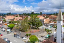 Parque de El Carmen de Viboral. Foto/ Cortesía
