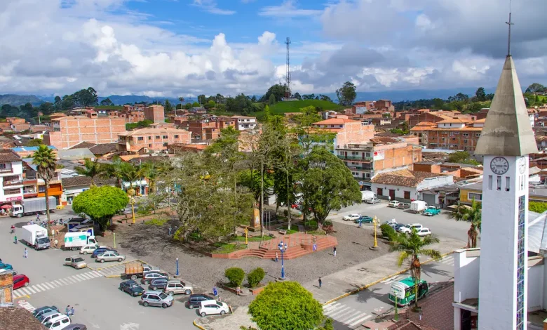 Parque de El Carmen de Viboral. Foto/ Cortesía